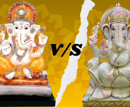 Polyresin v/s Marble Idols