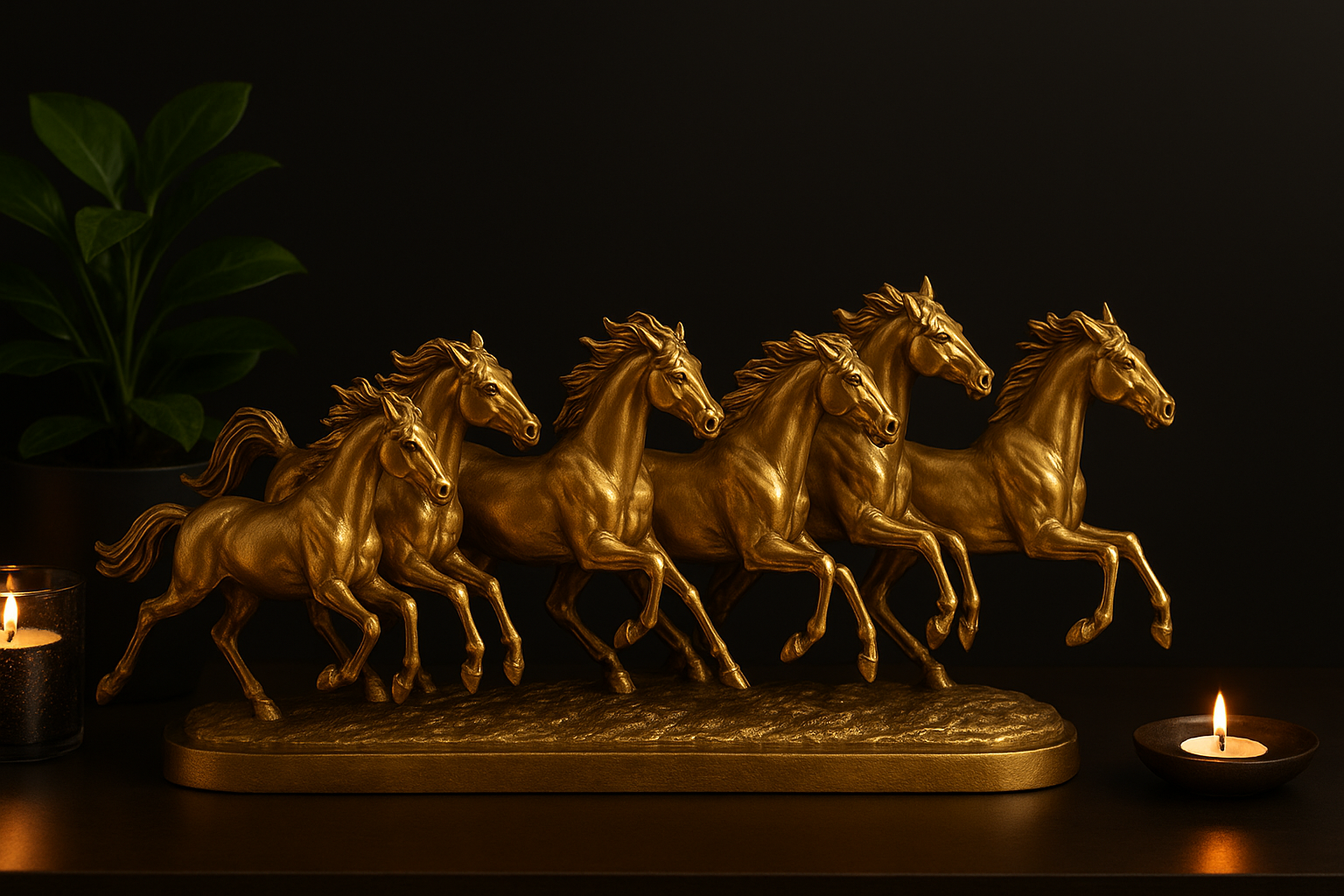 Seven Running Horses